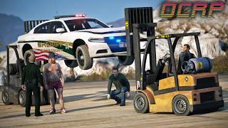 Unsolicited Forklift Oil Changes in GTA RP | OCRP