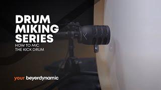 beyerdynamic | Drum miking series  - Episode 3: HOW TO MIC THE KICK DRUM