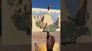 Plein Air Painting Red Rocks in Sedona