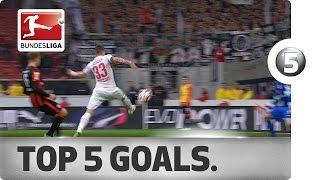 Top 5 Goals from Matchday 26 - Vote for your Goal of the Week