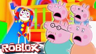 Peppa Pig ESCAPE DIGITAL CIRCUS PRISON in Roblox