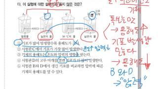 중2 기체의 용해도 실험 설명