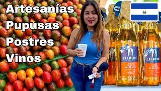 FESTIVAL JOCOTE de CORONA en EL SALVADOR 2024  PUPUSAS, ATOL, POSTRES Y MÁS | 4K | Celinaz