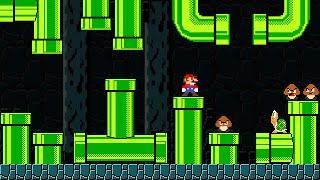 Super Mario Bros. but with Too Many Pipes...