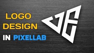 How to Make Monogram Logo Design || V E Logo Design in Pixellab