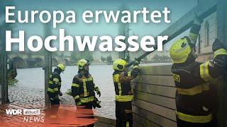 Hochwasser erwartet: Vorbereitungen laufen – So heftig könnte es werden | WDR aktuell