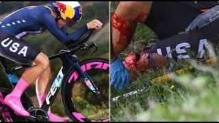 CHLOE DYGERT HORROR CRASH - IMOLA 2020 ITT WC