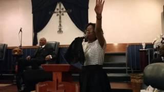 PATTIE ROSCOE SALUTES PASTOR GERALD DICKSON