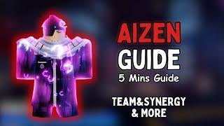 5-Minute Aizen Guide | Anime Vanguard Guide
