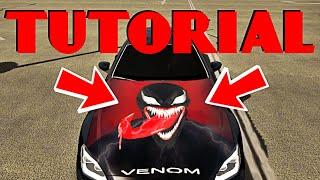 Car Parking Multiplayer - Cum sa faci VENOM Design / How to make VENOM Design | WAU GARAGE