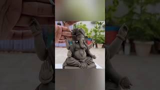 Easy Ganesh Making process in clay #shorts #ganpati  #ganeshchaturthispecial #trendingshorts