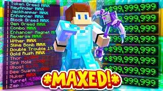 THE ULTIMATE MAXED-OUT LEVEL PICKAXE IS *OP* | Minecraft Prisons | EnchantedMC