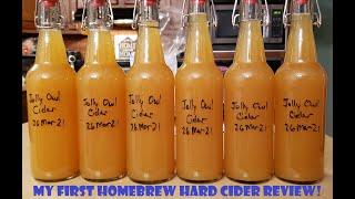 First Home Brew Review, Craft-A-Brew hard cider kit