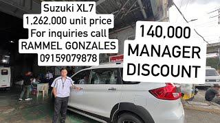 All new Suzuki XL7 hybrid 2025 model with latest upgrade and big cash discount. #rammelgonzales