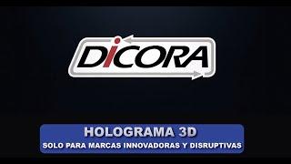 Holograma 3D Dicora