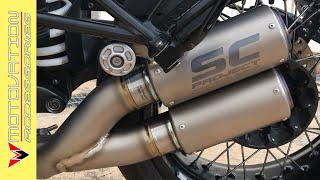 BMW R nineT / R9T with SC-Project Dual Titanium [CR-T Exhaust]