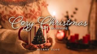 Getting Ready for Christmas|  Decorating, Hot Cocoa, Cozy Evenings | Slow Living Vlog