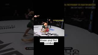Martin Nguyen vs. Ilya Freymanov | Knee and fist combo