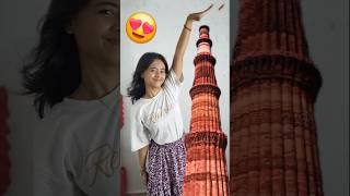 GRWM Going Qutub Minar #shorts #shakyshaky #trending #grwm