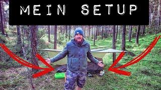 MEIN ECHTES SETUP! WAS ICH ALLES MIT HABE AUF EINE TOUR IM WALD!