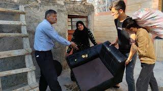 Nomadic Life: Ali Forcing Nazo and Mehdi to Wash the Sofas