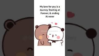 My love for you #shorts #short #bubududu #peachgoma #gomupeachulovestory #funny #romantic #love