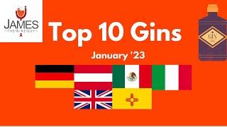 Top 10 Gins - JamesTheWineGuy Selects Top 10 Gins #ginreviews #gin #top10