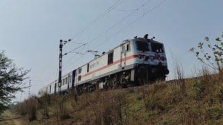 RDSO Trial Run in Single Line Section - Katwa-Ahmadpur Section - Indian Railways