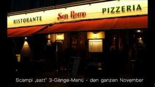 Scampi „satt" 3-Gänge-Menü - im  Ristorante San Remo Lübeck