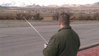 RC Kadet - Paul Steiner taking off and landing - Part 1