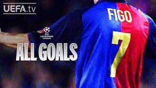 LUÍS FIGO: ALL #UCL GOALS!