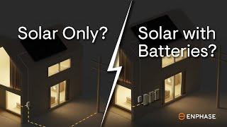 How to Choose the Right Solar System for Your Home | Solar Only vs Solar with Batteries