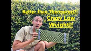 Better than the Thermarest Z-Lite?! Robens ZigZag Slumber Ultralight Foam Sleeping Pad!