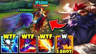 THE FASTEST ONE SHOT COMBO IN THE GAME?! AP ALISTAR IS 100% HILARIOUS!