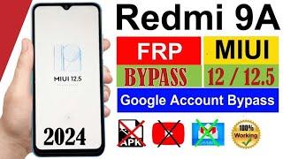 Redmi 9A FRP Bypass MIUI 12 Without PC (MIUI 12 FRP Bypass 2024) / redmi 9a frp bypass