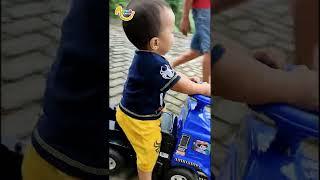 Dek Ivandra Main Mobil Mobilan dengan Om Ferry dan Kak Jesi - MEMOKU #Shorts