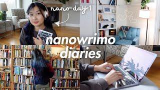 WRITING VLOG  So, l quit my 9-5 job to write full-time lol // a slow start to NaNoWriMo