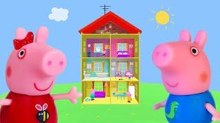 Peppa Pig Game | Crocodile Hiding in Toys Pretending To Be George Pig