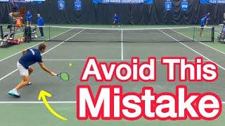 The WORST Time To Run Around Your Backhand (Tennis Tactics Explained)