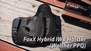 FoxX Hybrid IWB Holster review -  on a fat guy!