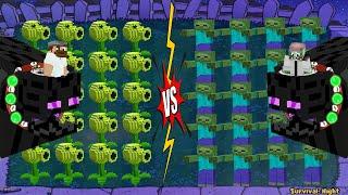 Plants Vs Zombies Minecraft Mod Gameplay Dr Zomboss Revenge