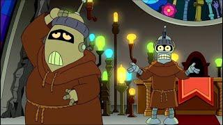 BENDER SE HACE MONJE... FUTURAMA CAPITULOS COMPLETOS EN ESPAÑOL