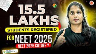 15.5 Lakh Students Registered for NEET 2025! | Expected Cutoff & Analysis | Sangeetha Ma’am