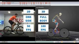 2D video camera vs Cycling 3DMA!