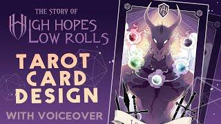 THE DEVIL | Dungeons & Dragons Tarot Design SPEEDPAINT