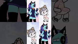 Grey🩶 and Wenda Love Avatarworld Version - credit: meowcat._200 #wenda #avatarworld #sprunki #grey