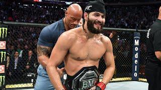 Crowning Moment: Jorge Masvidal Wins BMF Belt After Run-In With Diaz 