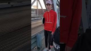 the sound cars make going over the Lift Bridge in Duluth, MN