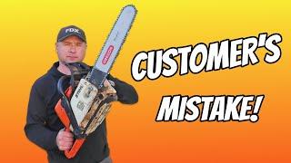 STIHL MS290 Chainsaw Smokes A Lot And Now Won't Start! Step By Step Repair