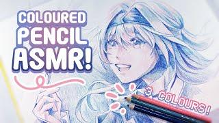 3 COLOUR PENCIL ASMR!